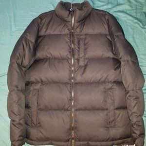Black Rivet Down Puffer Coat (Adult Medium) Brand New w. Tags!